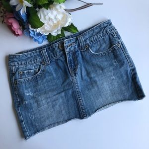 Jean miniskirt junior size 3/4